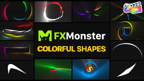 Colorful Shapes - VideoHive 26589910