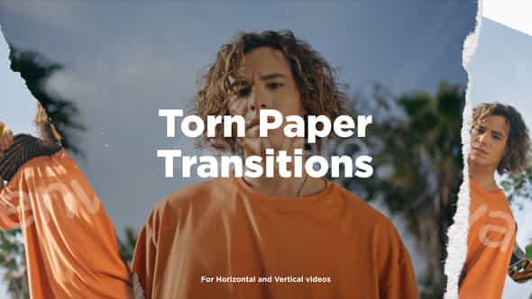 Torn Paper Transitions - VideoHive 54019842