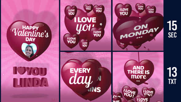 Pop Valentine Story - VideoHive 43164954