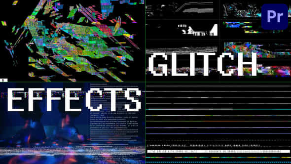 Glitch Effects For Premiere Pro - VideoHive 50052425