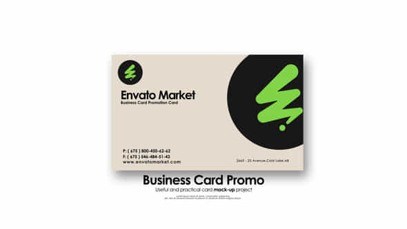 Business Card Promo - VideoHive 57152496