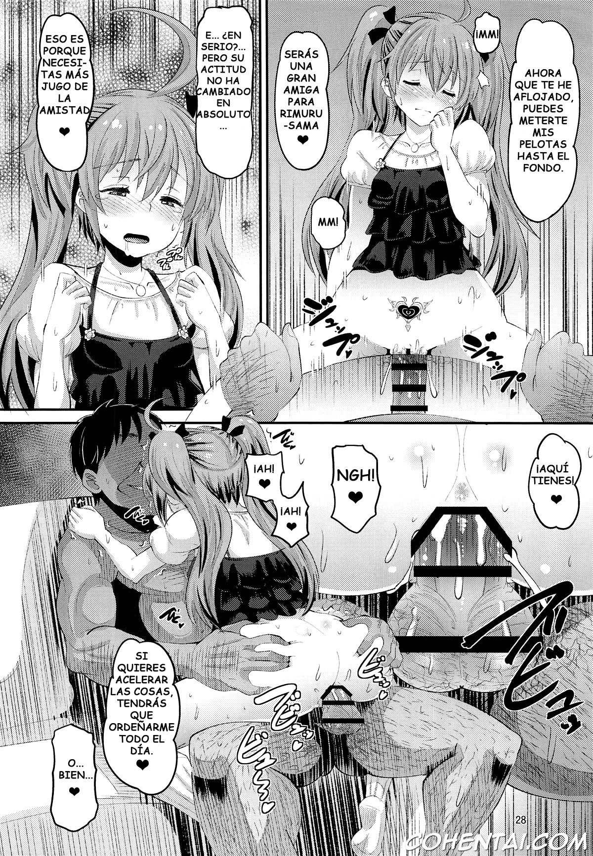 Oni Musume ni Inmon Tsukete Mita Ken (Tensei Shitara Slime datta Ken) xxx comics manga porno doujin hentai español sexo 