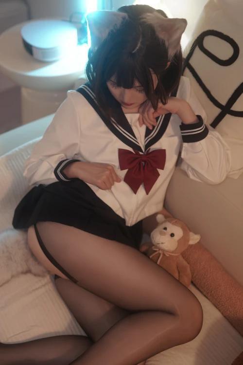 Cosplay Natsuko夏夏子 大尾巴喵