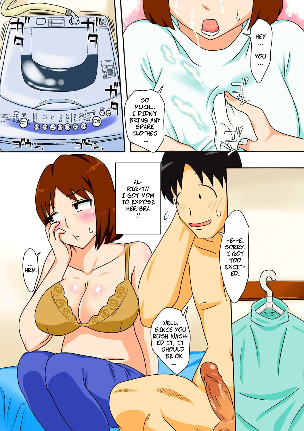 [Freehand Tamashii] That's Why 1 I Begged Mom To Fuck Me (Toiu wake de, Kaa-san-tachi to Yattemita) [Digital] [English] [Decensored]