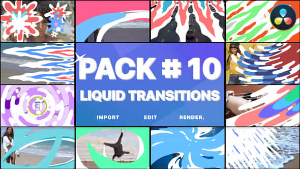 Liquid Transitions Pack - VideoHive 36583059