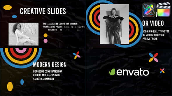 Geometric Modern Slides - VideoHive 46701183
