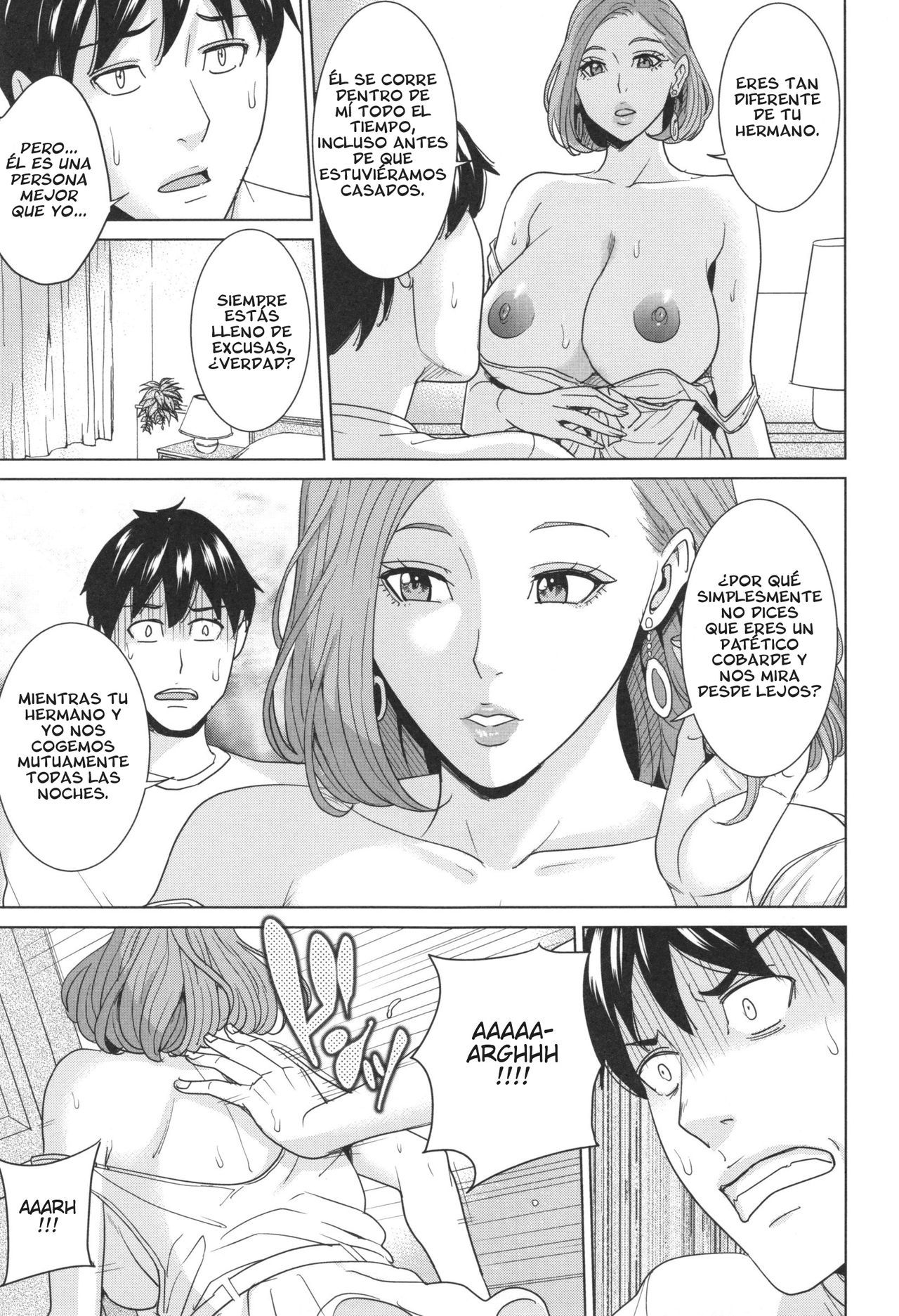 [Maimu-Maimu] Ore no Nee-san, Watashi no Otouto <Zenpen>  Mi cuñada, mi cuñado Parte 1 (Aniyome bitch life) [Spanish] [Nico Nii Scans]