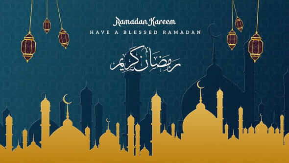Happy Ramadan Kareem - VideoHive 44304247