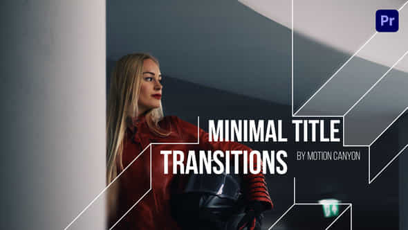 Minimal Title Transitions - VideoHive 43164859