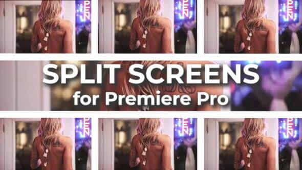 Split Screens Kit - VideoHive 32677328