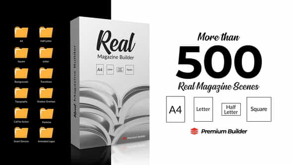 Real Magazine Builder for Element - VideoHive 29703858