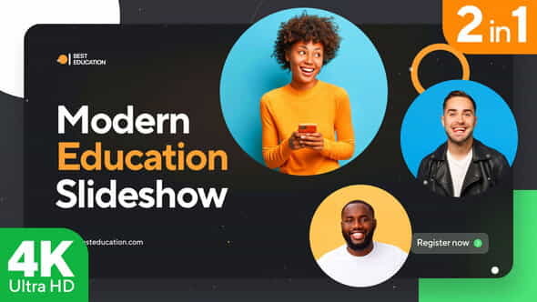 Modern Education Slideshow - VideoHive 33355670