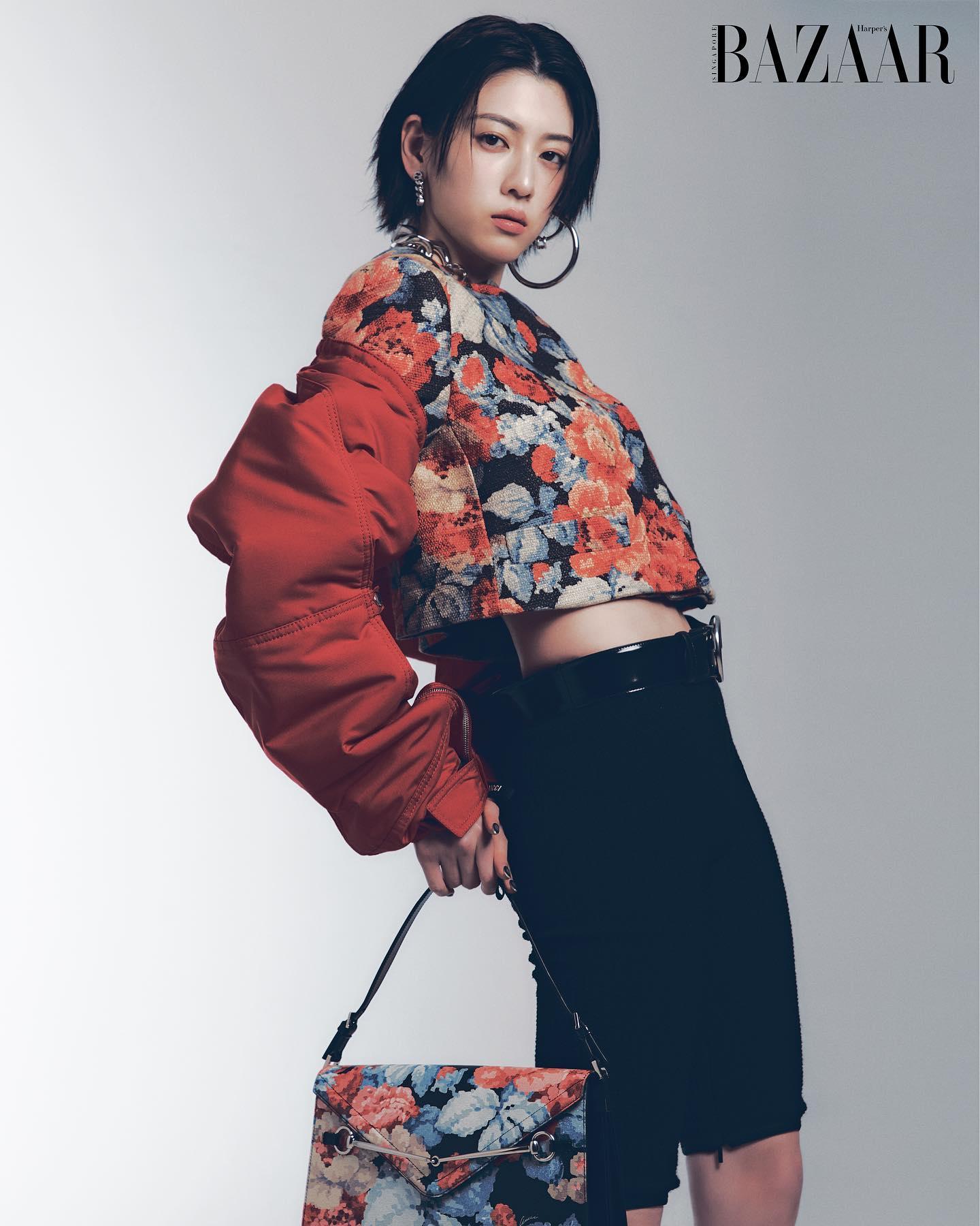 Ayaka Miyoshi 三吉彩花, Harper’s Bazaar Japan ハーパーズ バザー 2024.02(11)