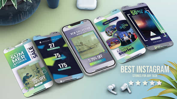 Instagram Stories Reels - VideoHive 54289620
