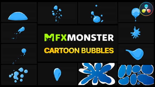 Cartoon Bubbles - VideoHive 39458150