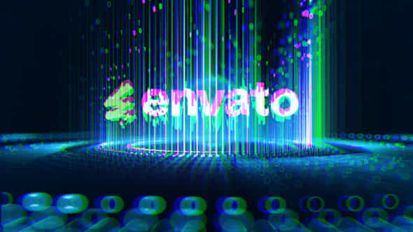 Data Flow Logo Reavel - VideoHive 56782892