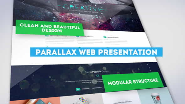 Parallax Web Presentation - VideoHive 10057422