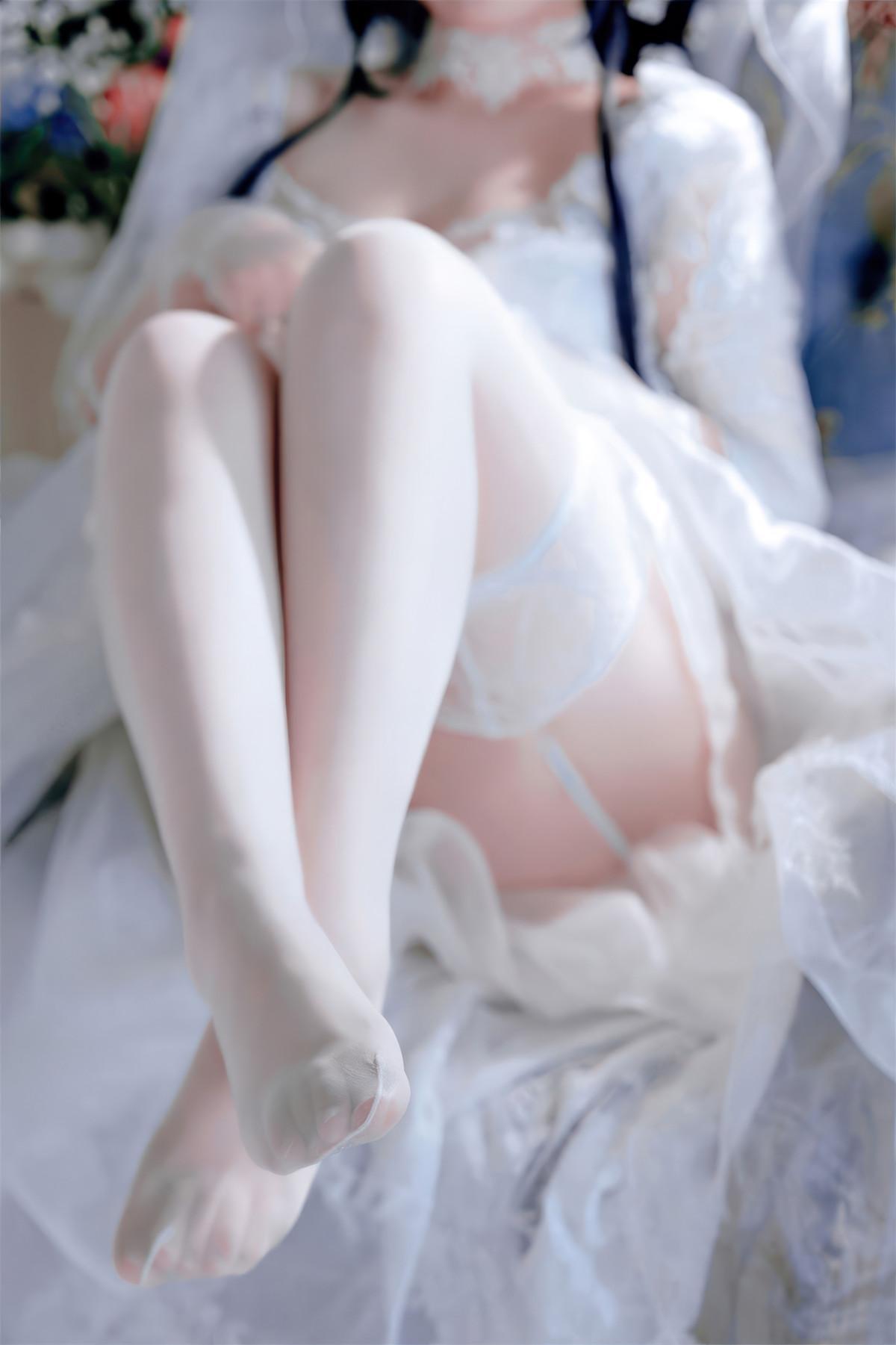 Cosplay 半半子Banbanko 碧蓝航线 吾妻花嫁(26)