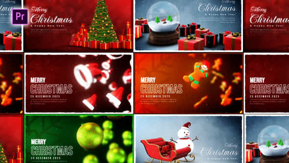 Christmas Greeting Pack - VideoHive 49500128