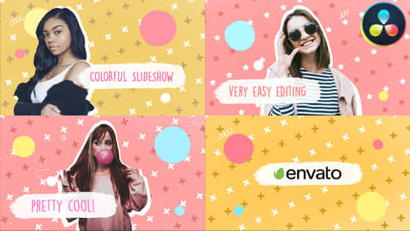 Colorful Brush Slideshow - VideoHive 37721284