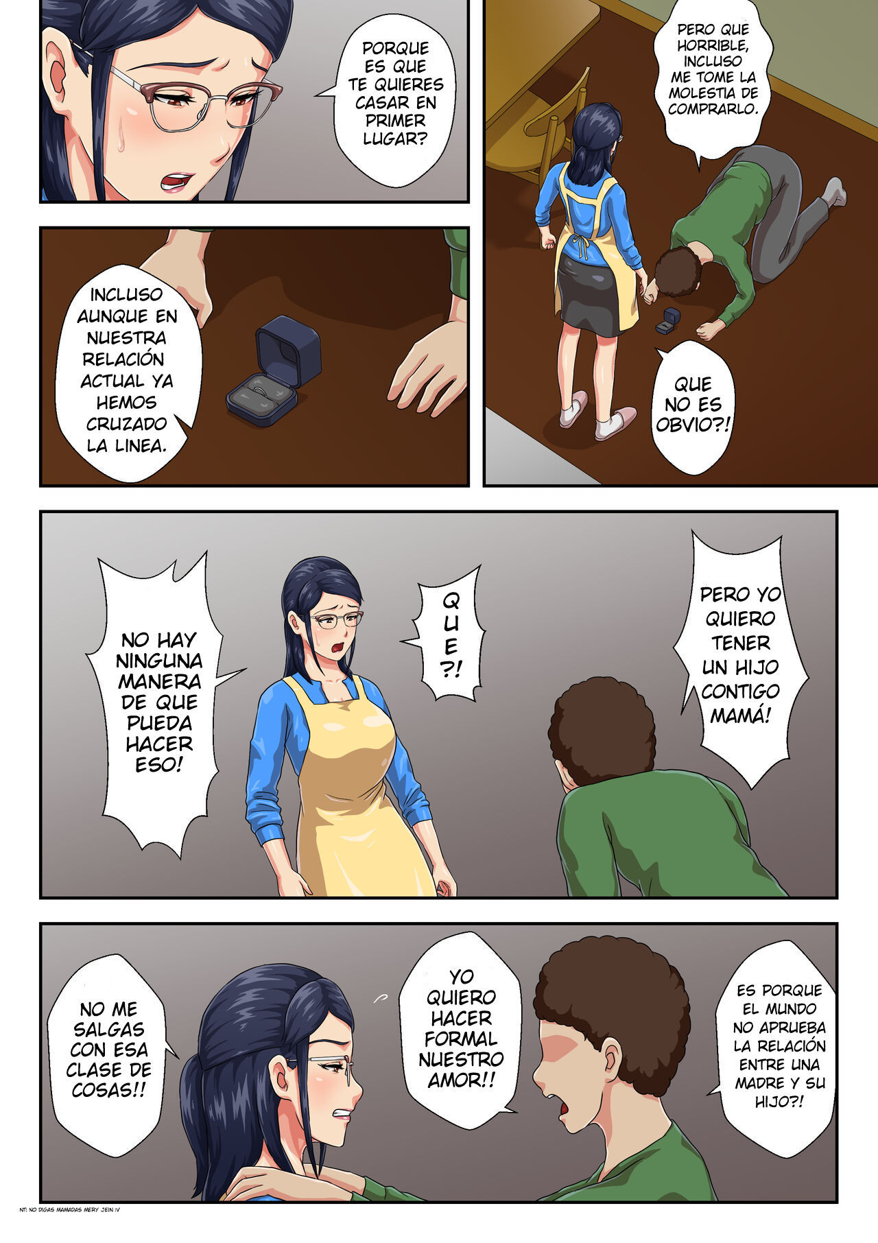 [Kumo no Ito] Zoku Onnajoushi wa Ikiwakareta Haha  Mi Jefa Es Mi Madre De La Cual Me Separaron 2  [Spanish] [Santi-Sama Traducciones]