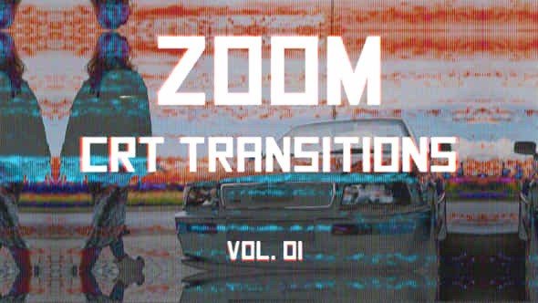 CRT Zoom Transitions - VideoHive 46176027