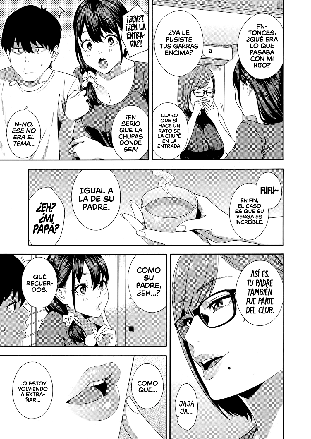 [Zonda] Fellatio Kenkyuubu _ Departamento de Investigación de las Felaciones Ch. 1-4 [Span