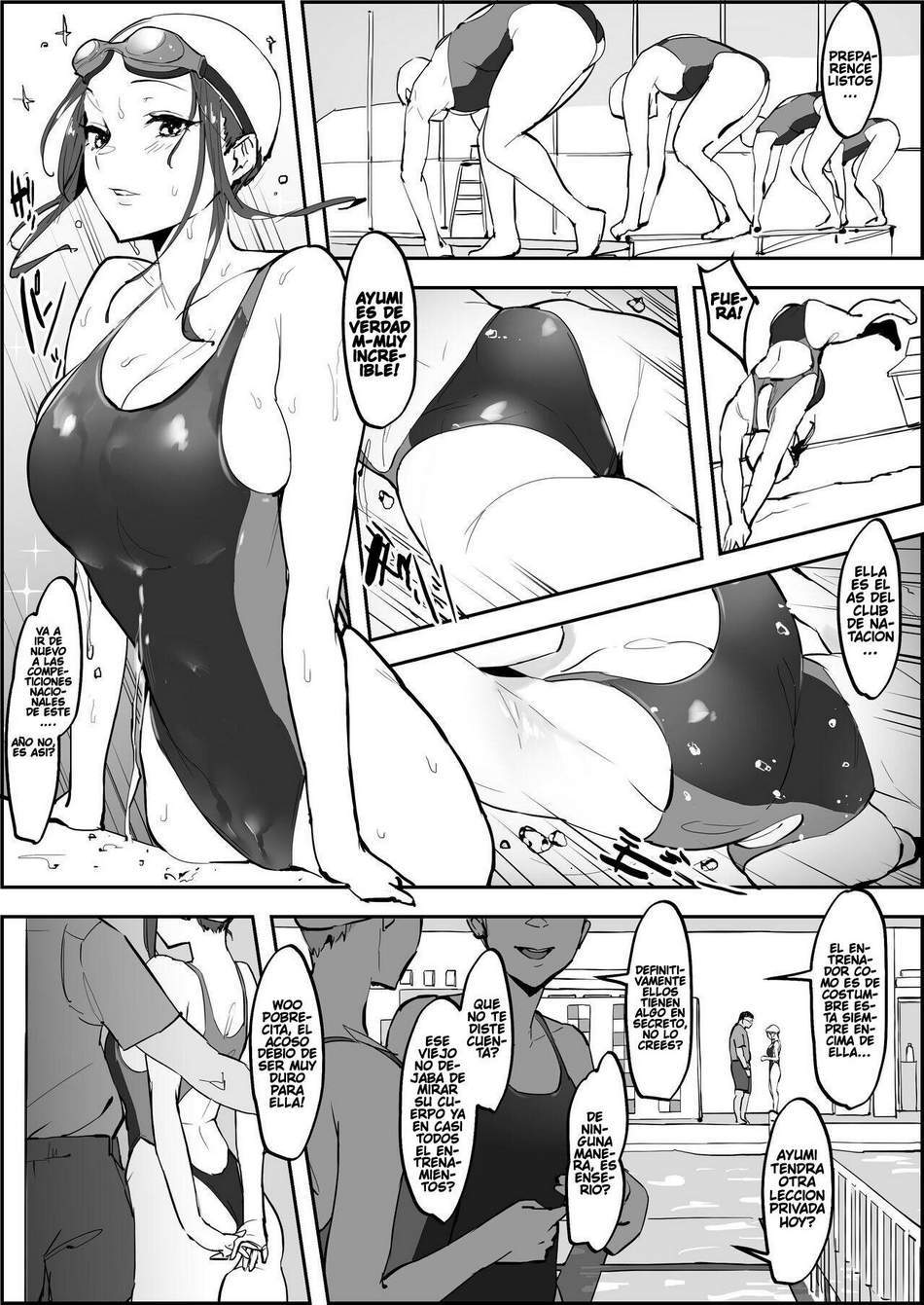 The Ace of the Swim Team - Page #1