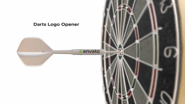 Darts Logo Opener After Effects - VideoHive 53561549