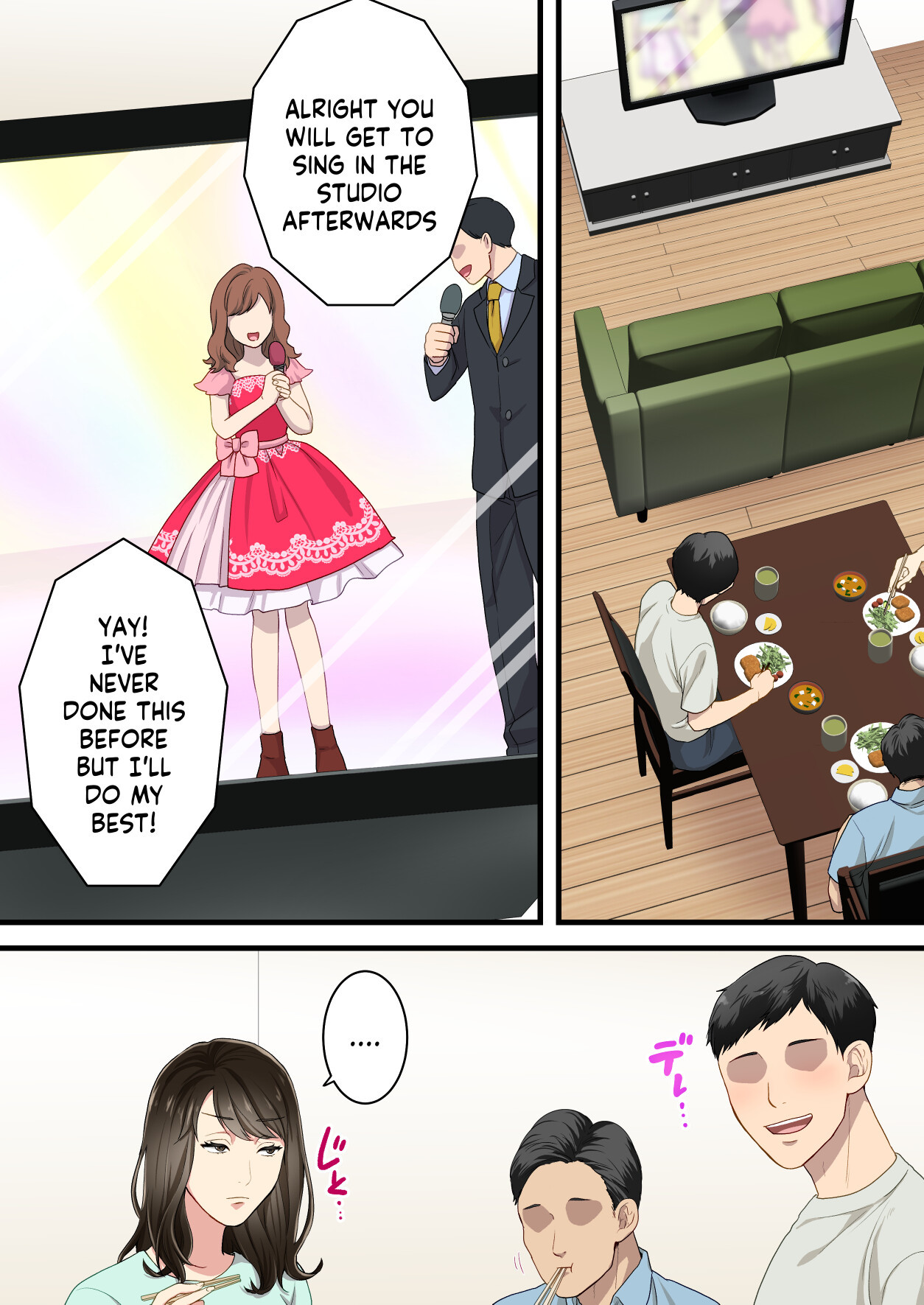 [Yuriko Club] Naka no Warukatta Haha to Musuko ga Amaama Couple ni Naru made  Arguing mother and son who became a loving couple [English] [
