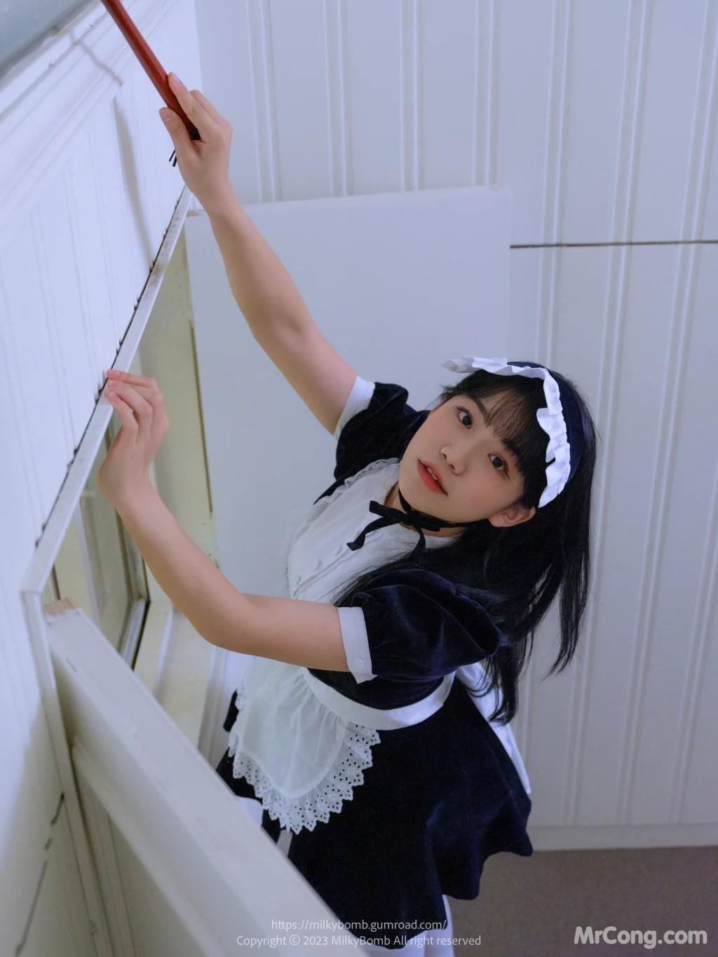 [MilkyBomb] Yui: Vol.3 Maid (291 photos )(13)