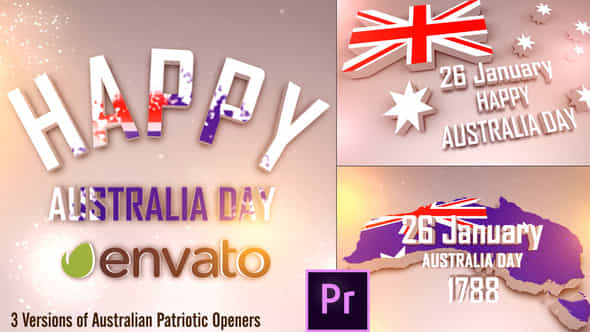 Australia Patriotic Openers - VideoHive 36181312