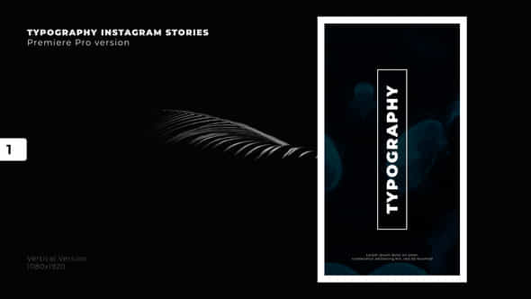 Typography Stories Premiere Pro - VideoHive 47967105