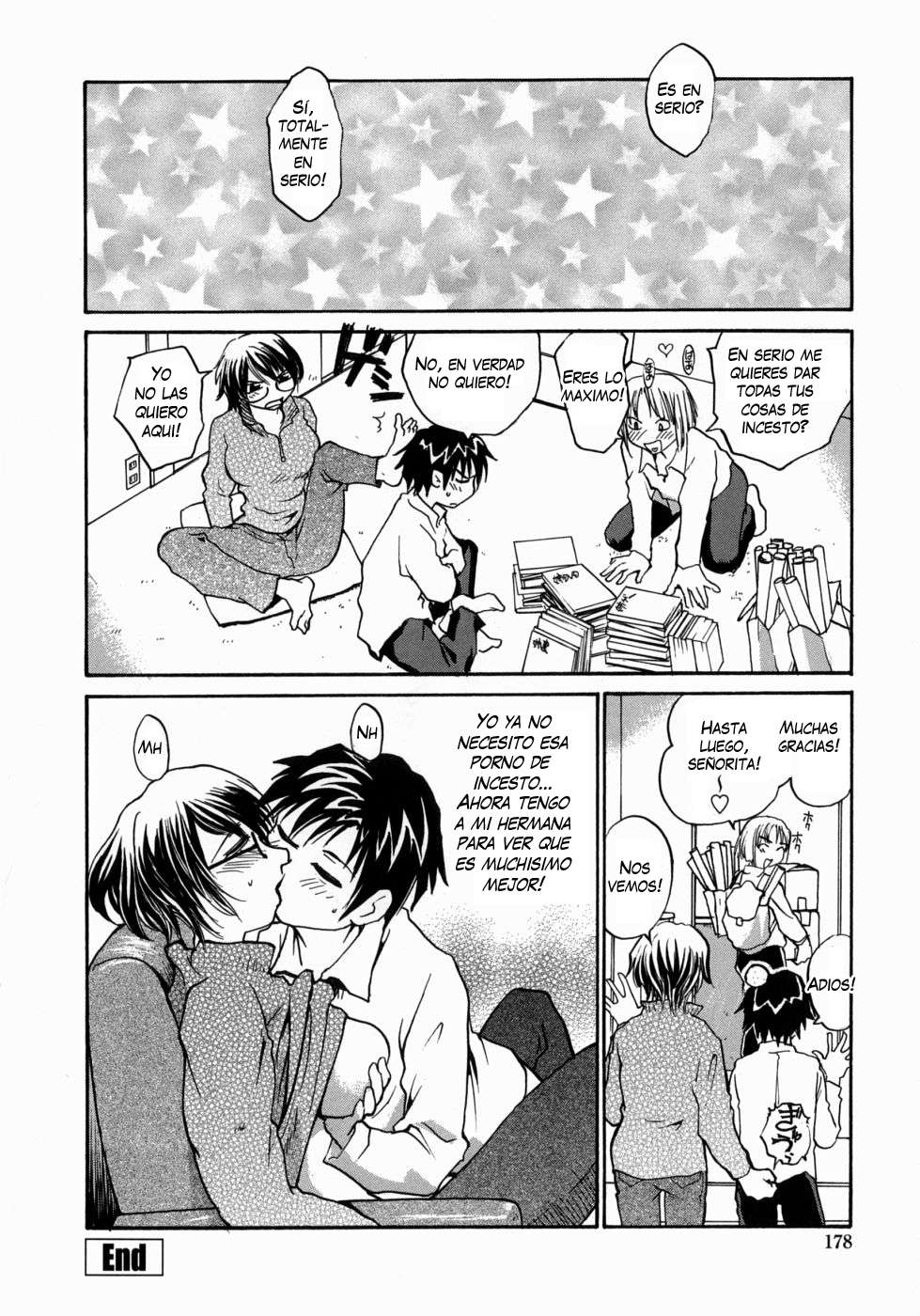 Ane To Megane To Milk | Sister Glasses And Sperm Chapter-10 - 17