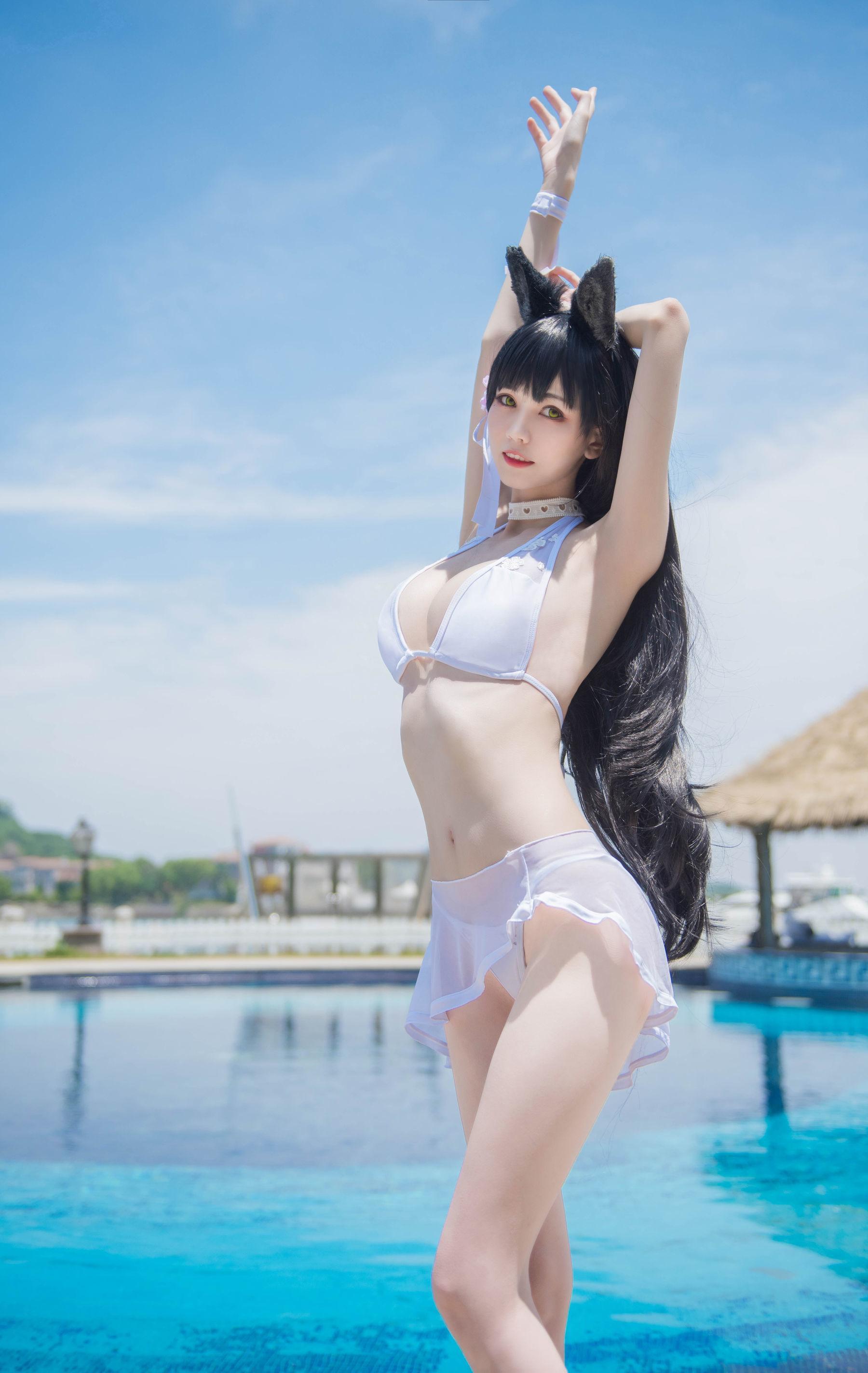 COSER你的负卿《爱宕泳装》 [COSPLAY福利] 写真集(4)