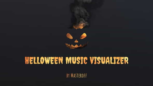 Halloween Music Visualizer - VideoHive 33957632