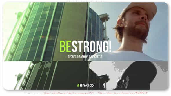 Be Strong Opener - VideoHive 44175439