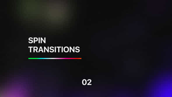 Spin Transitions For After Effects Vol 02 - VideoHive 50297800