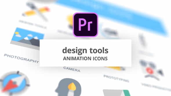 Design Tools - Animation Icons - VideoHive 26755670