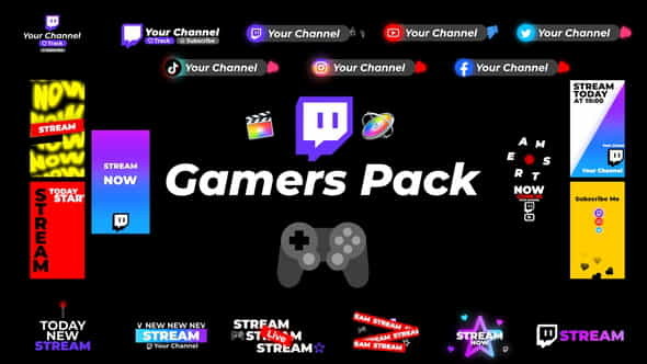 Gamers Pack - VideoHive 29222663
