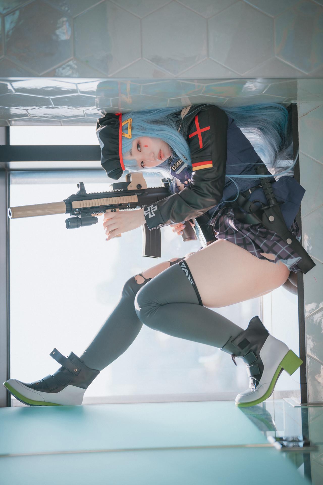 Mimmi 밈미, DJAWA ‘Girls’ Frontline HK416 Damaged Ver.’ Set.01(40)