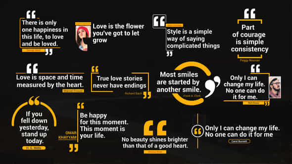 Quotes Titles Pack - VideoHive 39809205