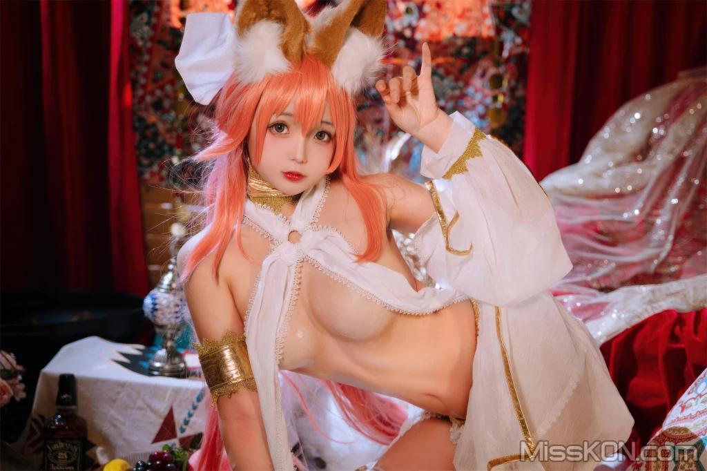 Coser@日奈娇: 玉藻前舞娘 – 涂油 (54 photos)(10)