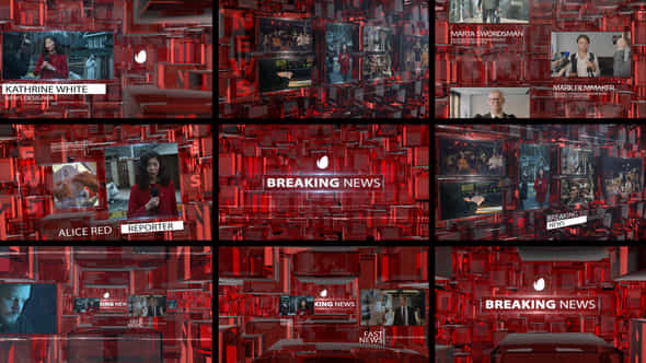 Modern News Intro - VideoHive 47492751