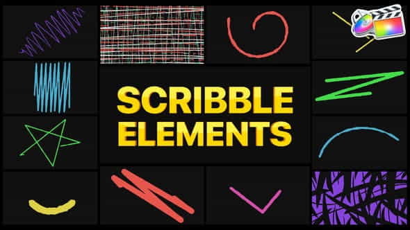 Scribble Elements | FCPX | - VideoHive 31265008