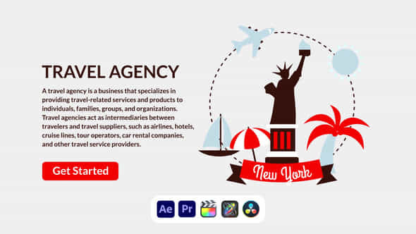 Travel Agency Design Concept - VideoHive 50691723