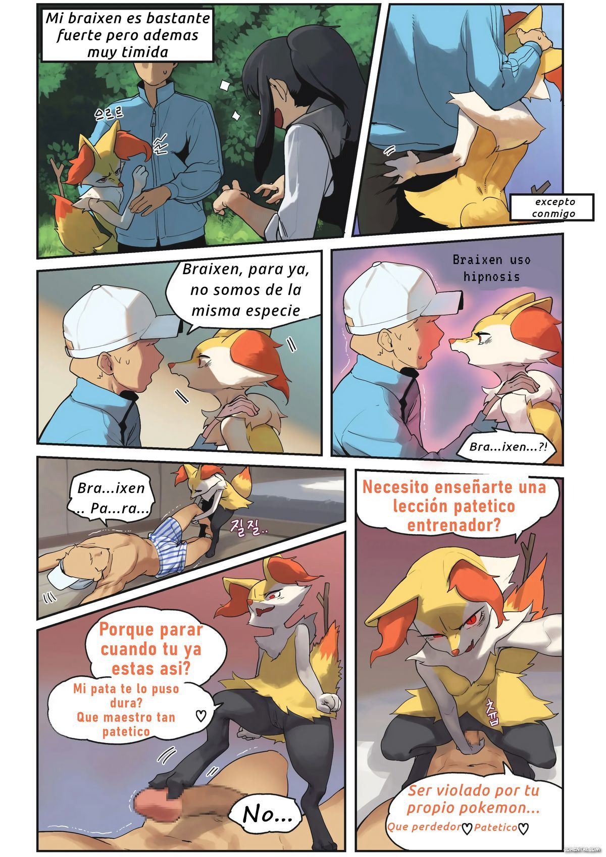 Braixen’s Hypnosis (Pokémon) xxx comics manga porno doujin hentai español sexo 