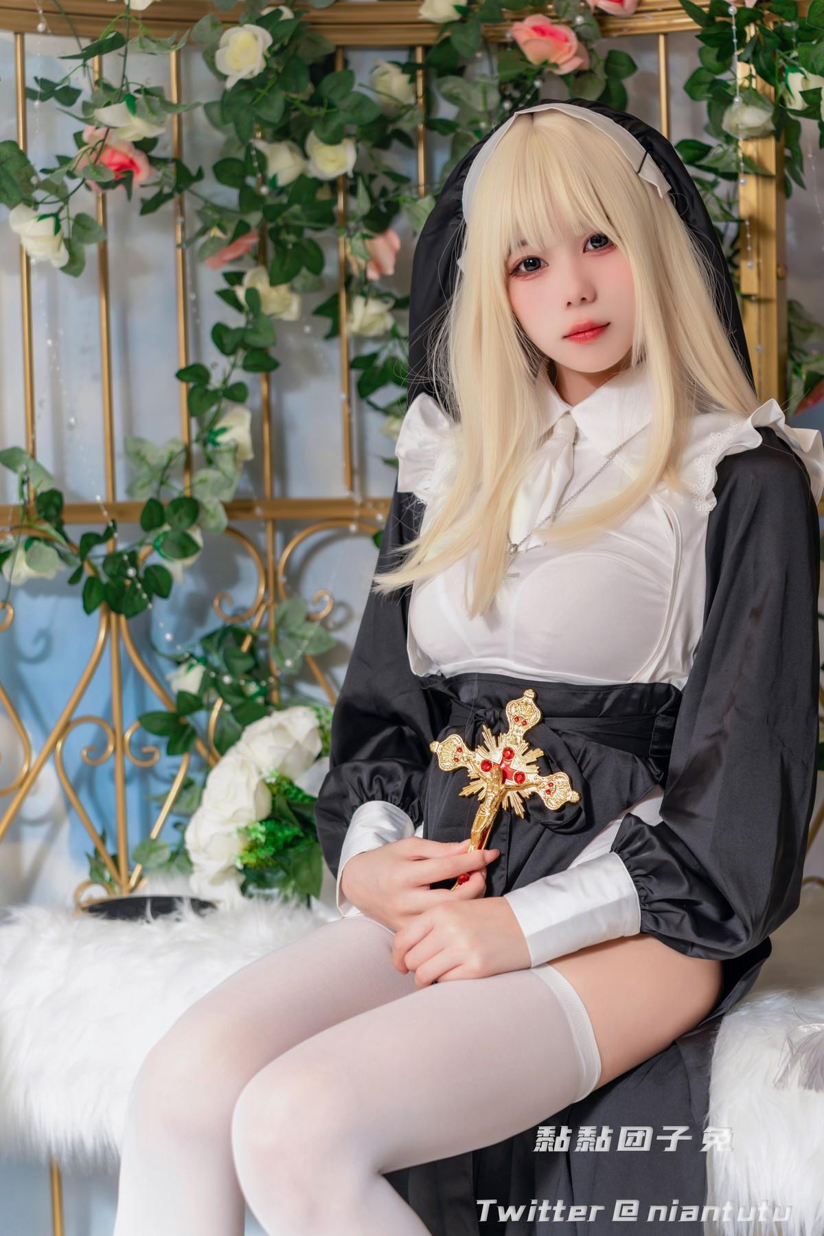 Cosplay 黏黏团子兔 Nun 修女(6)