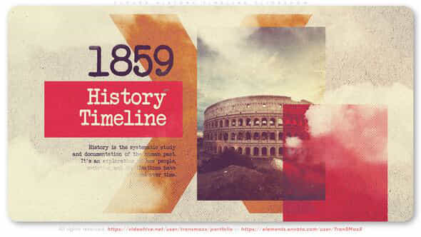 Clouds History Timeline Slideshow - VideoHive 53901249