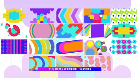 Colorful Transition Pack - VideoHive 28485748